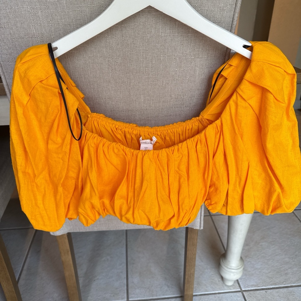 Orange Women's Top